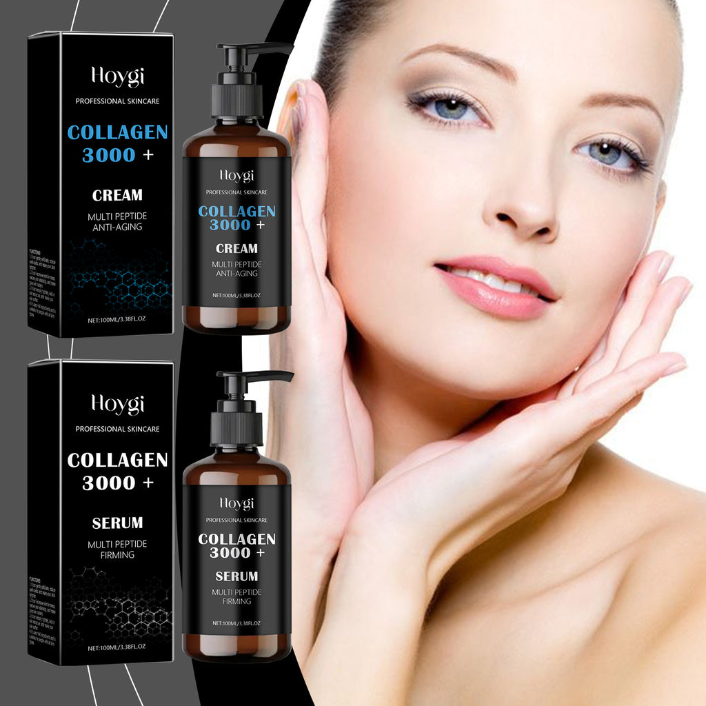 Hoygi Collagen 3000+ Multi-Peptide Serum & Cream — 100ml