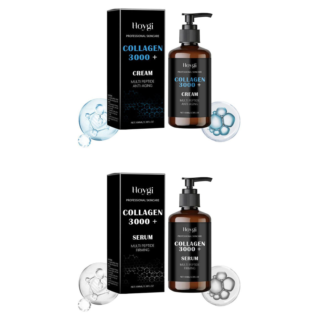 Hoygi Collagen 3000+ Multi-Peptide Serum & Cream — 100ml